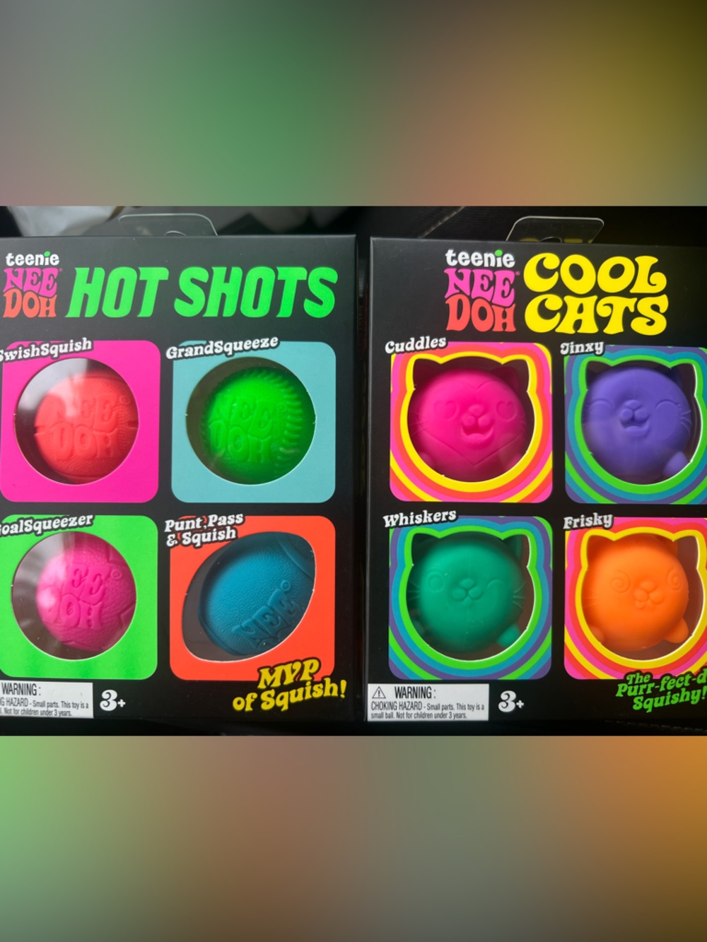 Unopened New Bundle of teenie NEE DOH squishys